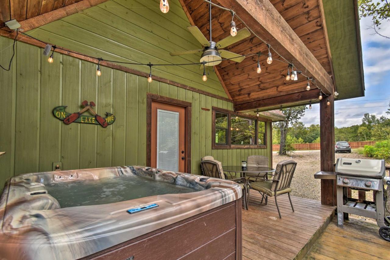 Lily Pad On The Pond Broken Bow Home With Hot Tub Stephens Gap Exteriér fotografie