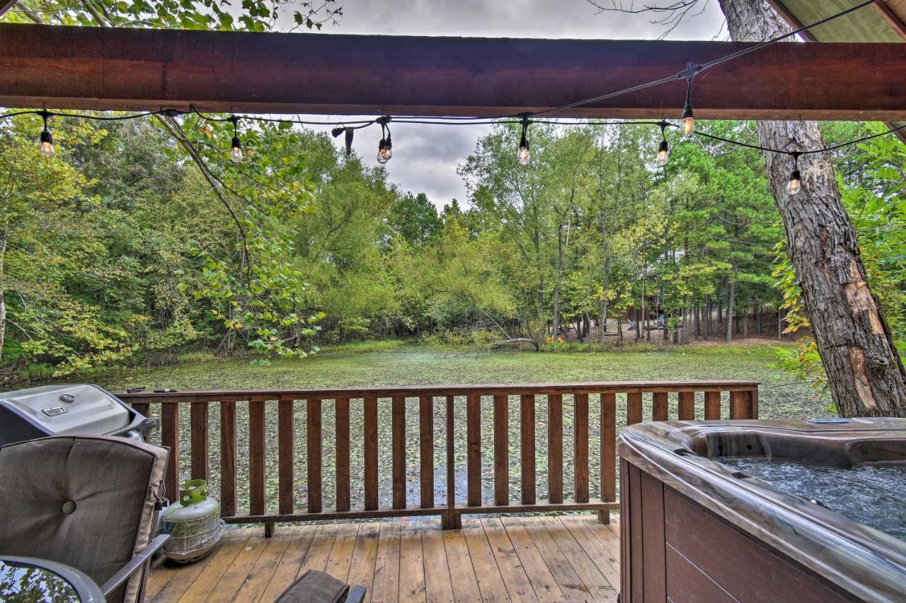 Lily Pad On The Pond Broken Bow Home With Hot Tub Stephens Gap Exteriér fotografie